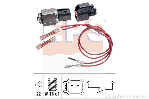 Датчик заднего хода_ подходит для VOLVO S40V50 1.82.01.6D 04> <b>EPS 1860276K</b> - изображение