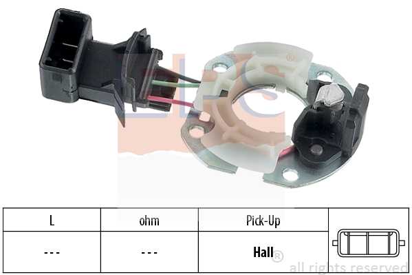 Датчик холла! Audi 80 1.6i, VW Golf 1.4i-2.0i 86-97/Passat 1.8i 89-92/Polo 1.05-1.3 82-94 <b>EPS 1906223</b> - изображение Датчик холла! Audi 80 1.6i, VW Golf 1.4i-2.0i 86-97/Passat 1.8i 89-92/Polo 1.05-1.3 82-94 <b>EPS 1906223</b> - изображение