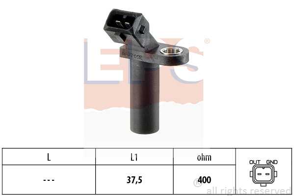 Датчик положения коленвала! Ford Fiesta/Escort/Focus/Mondeo/Orion/Transit 1.3i-2.4i 92> <b>EPS 1953037</b> - изображение Датчик положения коленвала! Ford Fiesta/Escort/Focus/Mondeo/Orion/Transit 1.3i-2.4i 92> <b>EPS 1953037</b> - изображение