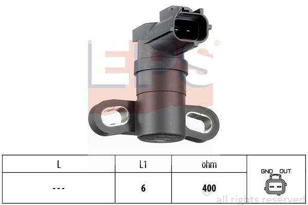 Датчик положения коленвала! Ford Mondeo II 1.8-2.0i 16V 00> <b>EPS 1953333</b> - изображение