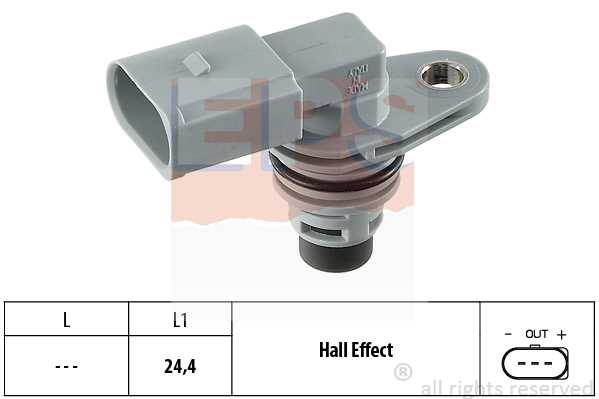 Датчик положения коленвала! Audi A2/A3, Skoda Fabia, VW Golf/Lupo/Bora/Polo 1.0-1.6 97> <b>EPS 1953368</b> - изображение Датчик положения коленвала! Audi A2/A3, Skoda Fabia, VW Golf/Lupo/Bora/Polo 1.0-1.6 97> <b>EPS 1953368</b> - изображение