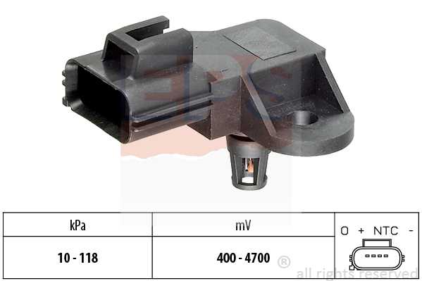 Датчик давления воздуха! Ford Escort/Fiesta/Focus/Ka 1.0-1.6i 95> <b>EPS 1993093</b> - изображение Датчик давления воздуха! Ford Escort/Fiesta/Focus/Ka 1.0-1.6i 95> <b>EPS 1993093</b> - изображение