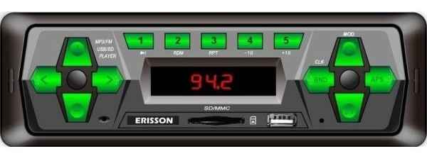 Автомагнитола ERISSON RU1000 FM/USB/SD - изображение 1