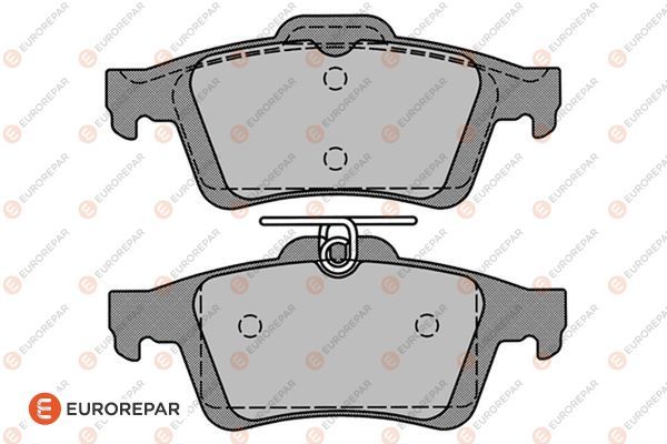 Задние тормозные колодки <b>EURO REPAR 1617257980</b> - изображение