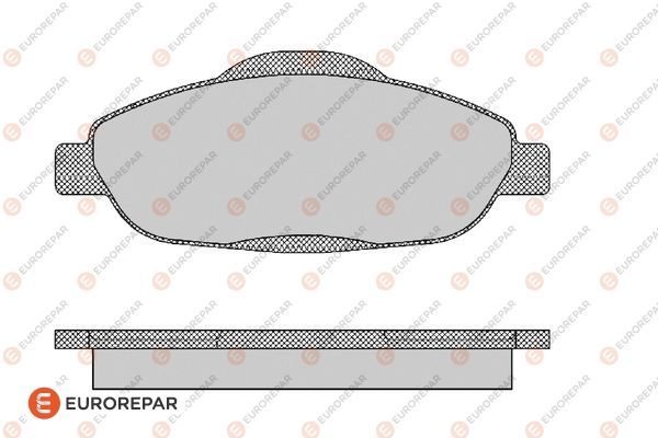 Передн торм <b>EURO REPAR 1617270080</b> - изображение