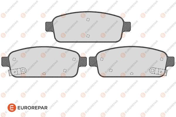 Передние тормозные колодки <b>EURO REPAR 1617287080</b> - изображение