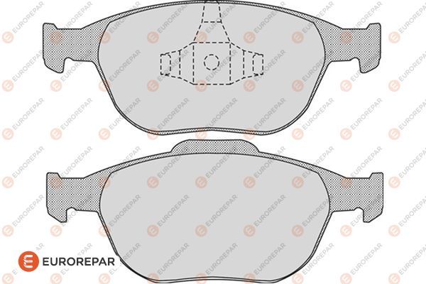 Колодки <b>EURO REPAR 1619792580</b> - изображение