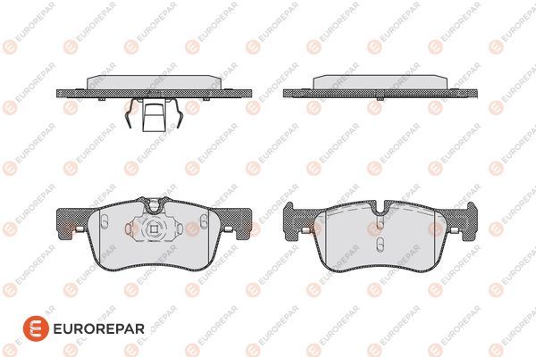 Передние тормозные колодки <b>EURO REPAR 1623057180</b> - изображение