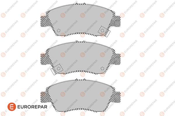Тормозные колодки <b>EURO REPAR 1623058580</b> - изображение
