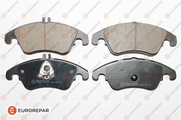 Передние тормозные колодки <b>EURO REPAR 1623060580</b> - изображение Передние тормозные колодки <b>EURO REPAR 1623060580</b> - изображение