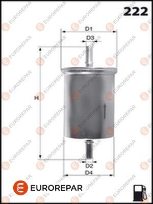 Фильтр топливный <b>EURO REPAR E145080</b> - изображение