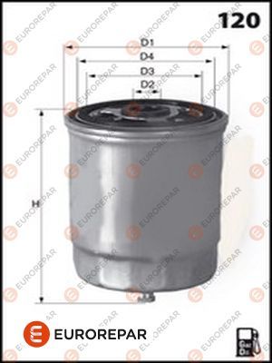 Фильтр топливный <b>EURO REPAR E148099</b> - изображение
