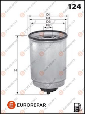 Фильтр топливный <b>EURO REPAR E148112</b> - изображение