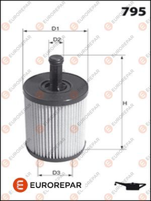 Масл фильтр <b>EURO REPAR E149137</b> - изображение Масл фильтр <b>EURO REPAR E149137</b> - изображение