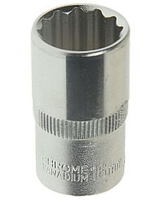 Головка 15мм 1/2" 12 гран. короткая ЭВРИКА ER-91308-12 - изображение