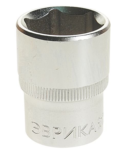 Головка 24мм 1/2" 6 гран. короткая ЭВРИКА ER-91317 - изображение