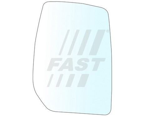 Стекло зеркала FORD TRANSIT 00> прав верх подогрев <b>FAST FT88600</b> - изображение