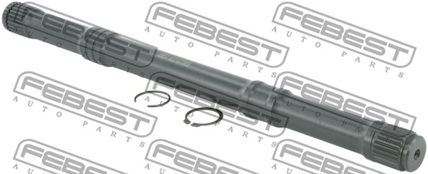 Полуось левая TOYOTA AVENSIS ADT25#/AZT25#/CDT250/ZZT25# 2003-2008 <b>FEBEST 0112-AZT250LH</b> - изображение