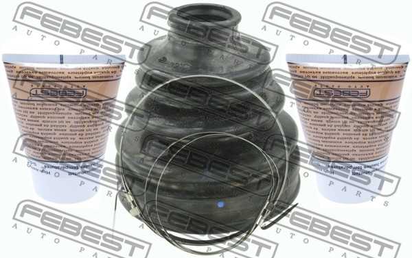 Пыльник шрус внутренний комплект 96X114X28 подходит для TOYOTA LAND CRUISER 90 KZJ9#,LJ9#,RZJ9#,VZJ9# 1996.04-2008.12 [GR] <b>FEBEST 0115-KDJ95T</b> - изображение