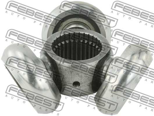 Трипоид 30X48.3 подходит для TOYOTA LAND CRUISER PRADO GRJ12#, KDJ12#, RZJ12#, TRJ12#, VZJ12# 2002.09-2009.08 [JP] <b>FEBEST 0116-GRJ120</b> - изображение