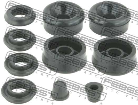 Ремкомплект заднего тормозного цилиндра подходит для TOYOTA COROLLA SED/CP/WG AE10#,CE100,EE10# 1991.08-2001.11 [GR] <b>FEBEST 0175-NCZ20R</b> - изображение