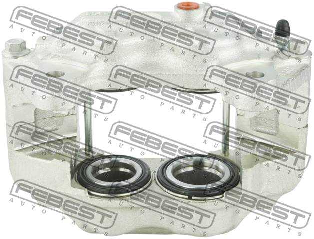 Суппорт передн левый TOYOTA LAND CRUISER 100 HDJ101/UZJ100 1998-2007 <b>FEBEST 0177-UZJ100FL</b> - изображение 1