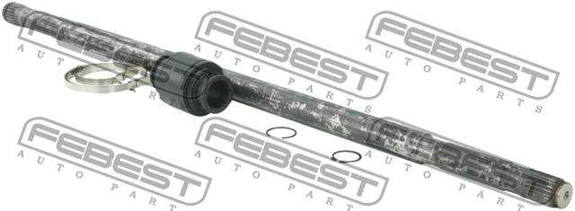 Полуось правая 21X689X22 подходит для NISSAN NOTE UK MAKE E11E 2006.01-2013.08 [EL] <b>FEBEST 0212-E11RH</b> - изображение 1