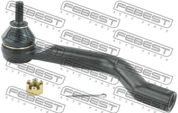 Наконечник рулевой левый NISSAN QASHQAI UK MAKE J11E 2013- <b>FEBEST 0221-J11ELH</b> - изображение Наконечник рулевой левый NISSAN QASHQAI UK MAKE J11E 2013- <b>FEBEST 0221-J11ELH</b> - изображение