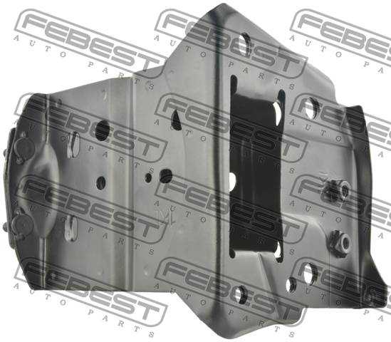 Кронштейн усилителя бампера переднего левый NISSAN JUKE F15 06.2010- <b>FEBEST 0237-F15FL</b> - изображение