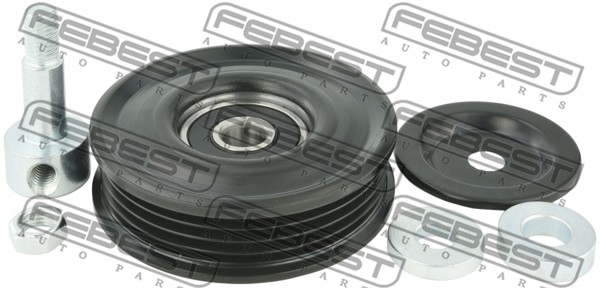 Ролик натяжной ремня AC NISSAN PRIMERA P11E 1996.06-2002.01 <b>FEBEST 0287-P11E</b> - изображение