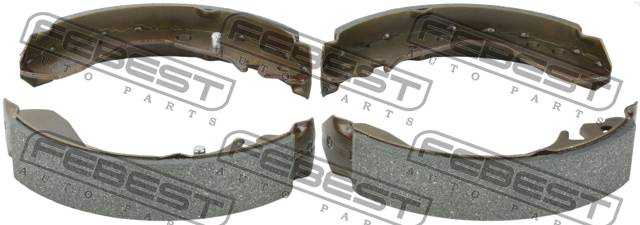 Колодки барабанные HONDA JAZZ/FIT GD# 2002-2008 <b>FEBEST 0302-GDR</b> - изображение 1