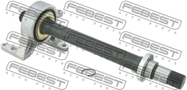 Полуось правая 27X377X27 подходит для HONDA CR-V RD5 2002-2006 [GN] <b>FEBEST 0312-CRVMTRH</b> - изображение