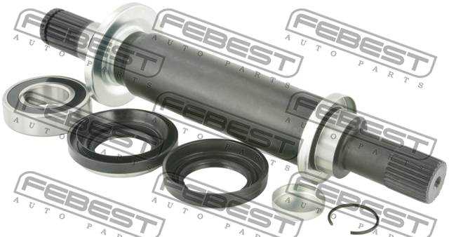 Полуось правая MITSUBISHI GRANDIS NA0# 2004.01-2010.11 <b>FEBEST 0412-NA4RH-KIT</b> - изображение