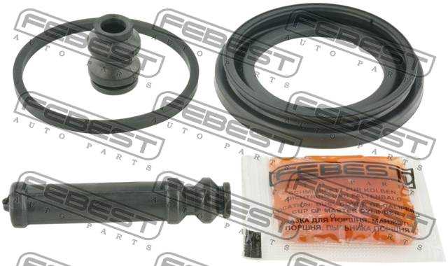 Ремкомплект суппорта тормозного переднего подходит для MITSUBISHI LANCER,LANCER CEDIA CS,CT# 2000.03-2009.08 [JPN] <b>FEBEST 0475-CS2F</b> - изображение