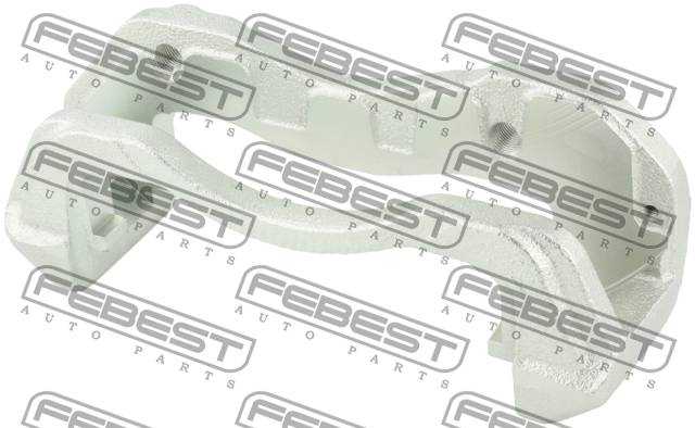 Скоба суппорта передн левая MITSUBISHI PAJERO II V14W-V55W 1991-2004 <b>FEBEST 0477C-K96WFL</b> - изображение 1