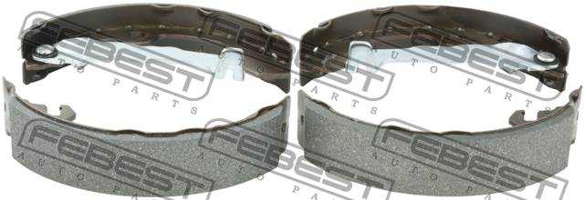 Колодки барабанные FORD FOCUS I CAK 1998-2005 <b>FEBEST 2102-CAKR</b> - изображение 1
