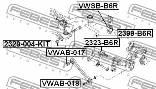Болт с эксцентриком ремкомплект подходит для AUDI Q5 2008-2017 <b>FEBEST 2329-004-KIT</b> - изображение 2