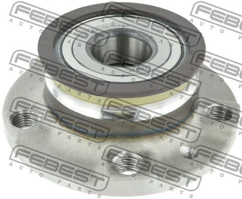Ступица задняя в сборе SKODA FABIA III, RAPID, VW POLO SEDAN <b>FEBEST 2382-004A86R</b> - изображение