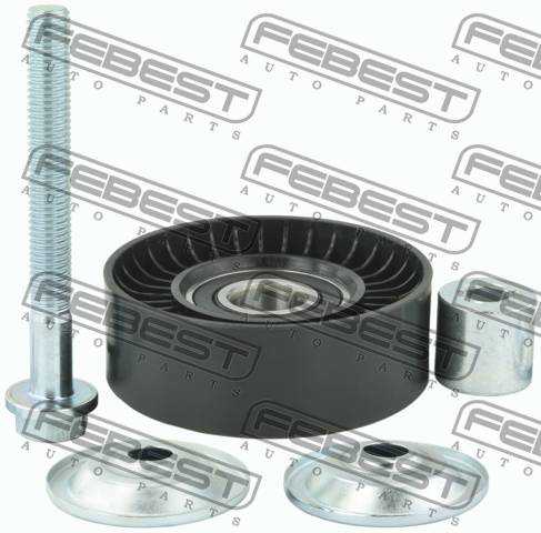 Ролик обводной комплект подходит для AUDI A3/A3 Sportback (8P) 2003-2013 <b>FEBEST 2388-CFNA</b> - изображение 2