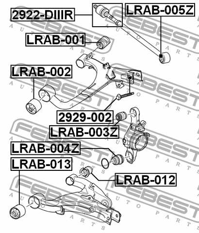 Болт с эксцентриком подходит для Land Rover DISCOVERY IV 2010- <b>FEBEST 2929-002</b> - изображение 1