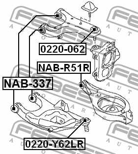 Осевой шарнир рулевой тяги FEBEST 3022-SAF - изображение 2