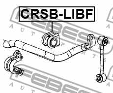 Опора стабилизатора FEBEST CRSB-LIBF - изображение 3