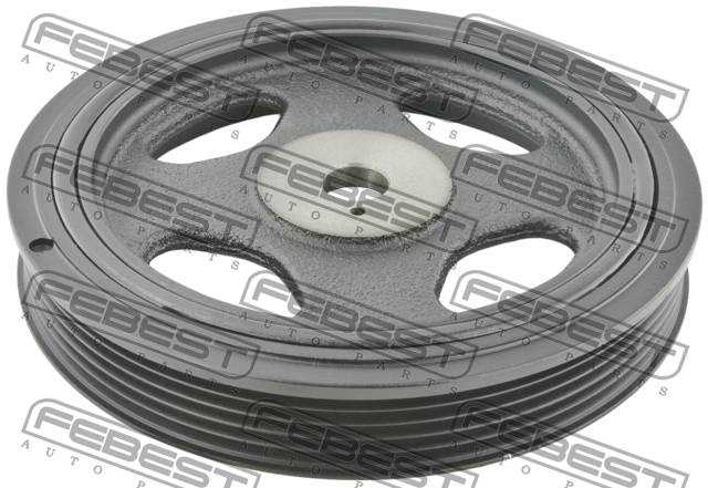 Шкив коленвала MITSUBISHI LANCER CY,CZ# 2007.03-2013.02 [EUR] <b>FEBEST MDS-4A92</b> - изображение 1