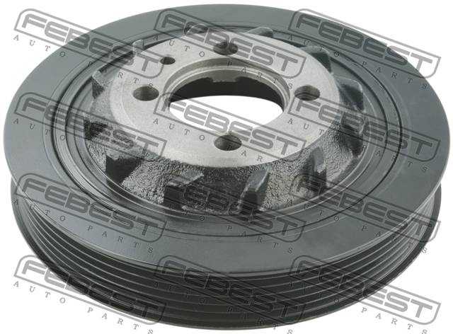 Шкив коленвала MITSUBISHI LANCER CS 2000-2009 <b>FEBEST MDS-CU2W</b> - изображение 2