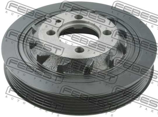Шкив коленвала MITSUBISHI LANCER CS 2000-2009 <b>FEBEST MDS-CU2W</b> - изображение Шкив коленвала MITSUBISHI LANCER CS 2000-2009 <b>FEBEST MDS-CU2W</b> - изображение
