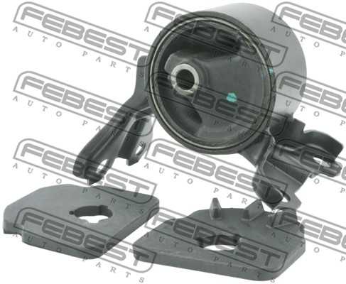 Подушка двигателя левая (гидравлическая) MT подходит для MITSUBISHI LANCER CY, CZ# 2007.03-2013.02 [EUR] <b>FEBEST MM-CY2LH</b> - изображение
