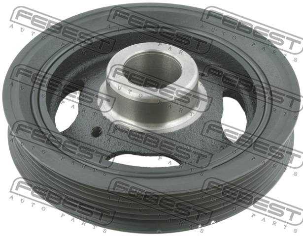 Шкив коленвала NISSAN QASHQAI J10E 2006-2013 <b>FEBEST NDS-MR20DE</b> - изображение 2