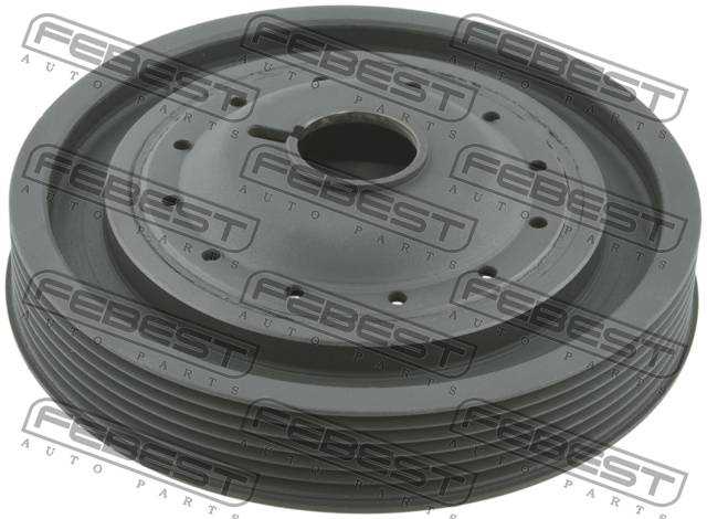 Шкив коленвала RENAULT LOGAN 2005-2013 <b>FEBEST RNDS-K9K</b> - изображение 2
