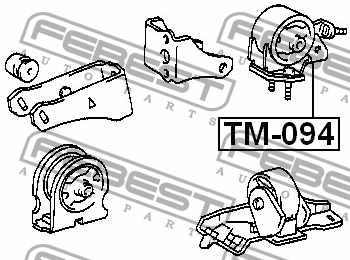 Подвеска двигателя FEBEST TM-094 - изображение 3