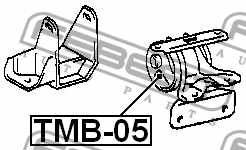 Подвеска двигателя FEBEST TMB-05 - изображение 3